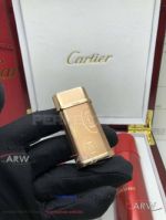 ARW 1:1 Perfect Replica 2019 New Style Cartier Classic Fusion Rose Gold lighter Cartier Rose Gold Logo Jet Lighter